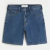 Above-the-Knee Loose Denim Shorts