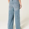 Adjustable Waist Low-Rise Medium Wash Baggy Jeans Adjustable Waist Low-Rise Medium Wash Baggy Jeans