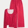 Always Cozy Henley & Wide-Leg Pants Set