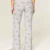 Always Cozy Knit Foldover Waist Flare Pants