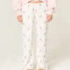 Always Cozy Pointelle Wide-Leg Boxer Pants