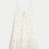Asymmetrical Hem Chiffon Mini Dress Asymmetrical Hem Chiffon Mini Dress
