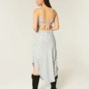 Asymmetrical Hem Midi Dress Asymmetrical Hem Midi Dress