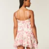 Asymmetrical Hem Mini Dress Asymmetrical Hem Mini Dress