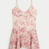 Asymmetrical Hem Mini Dress Asymmetrical Hem Mini Dress