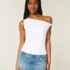 Asymmetrical Off-the-Shoulder Top