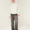 Baggy Cinch Star Applique Hoodie Baggy Cinch Star Applique Hoodie