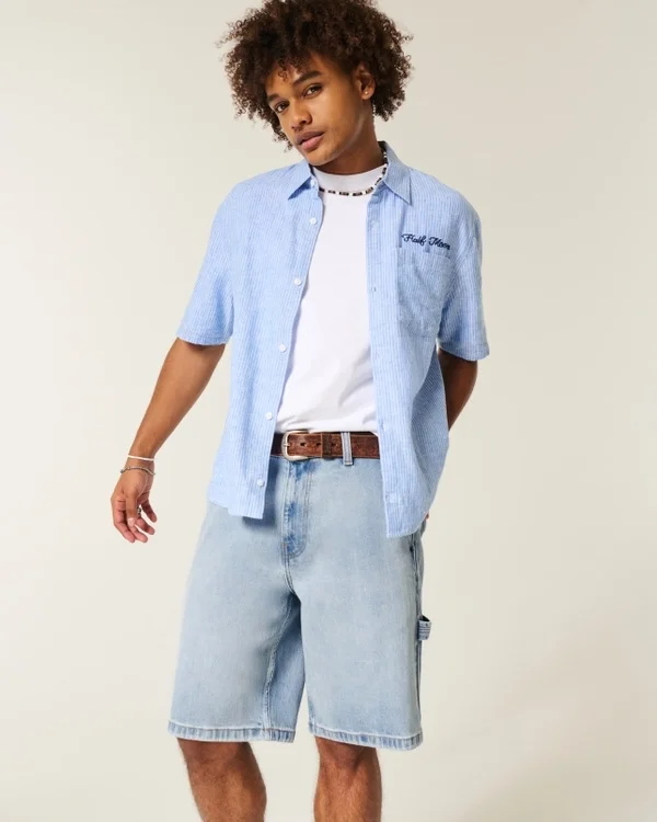 Baggy Denim Painter Shorts Baggy Denim Painter Shorts