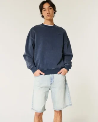 Baggy Denim Shorts
