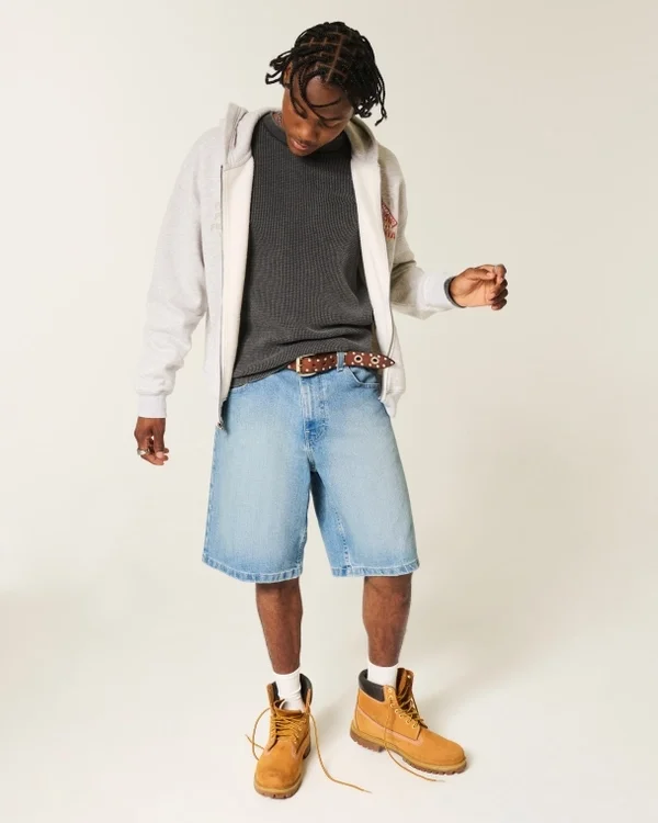 Baggy Denim Shorts Baggy Denim Shorts