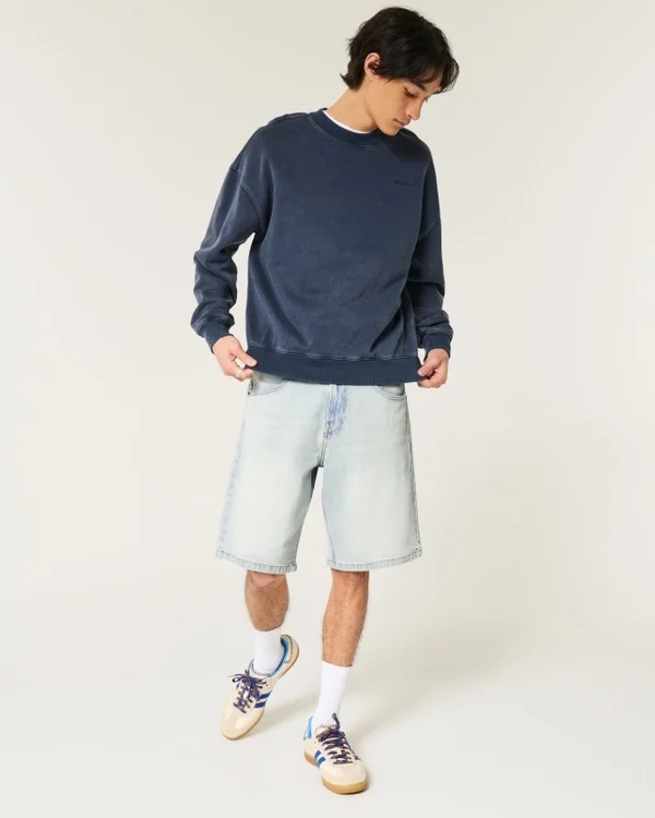 Baggy Denim Shorts Baggy Denim Shorts