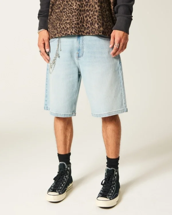 Baggy Denim Shorts Baggy Denim Shorts