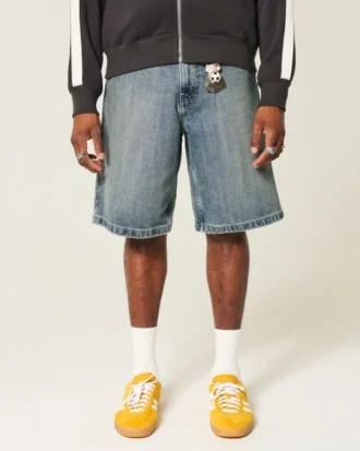 Baggy Denim Shorts