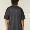 Baggy Pattern Graphic Jersey