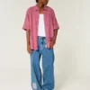 Baggy Short-Sleeve Shirt