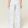Blue Camo Baggy Sweatpants