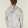 Boxy Camo Zip-Up Hoodie