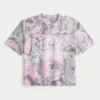 Boxy Crop Posty Co. Graphic Jersey