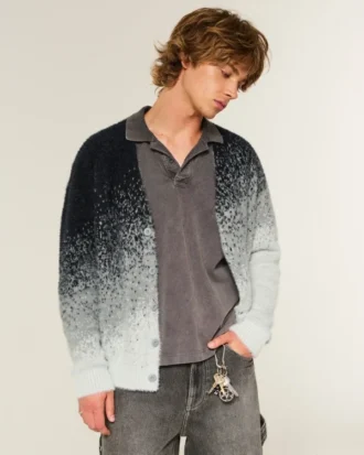 Boxy Fuzzy Cardigan
