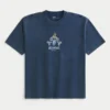 Boxy Heavyweight Athens Graphic Tee