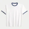 Boxy Heavyweight Cotton Crew T-Shirt
