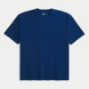 Boxy Heavyweight Cotton Crew T-Shirt