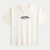 Boxy Heavyweight Croatia Graphic Tee