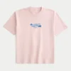Boxy Heavyweight Hawaii Graphic Tee