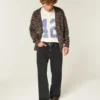 Boxy Pattern Cardigan