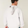 Boxy Providence Rhode Island Graphic Zip-Up Hoodie