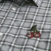Boxy Short-Sleeve Cherry Graphic Shirt
