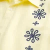 Boxy Short-Sleeve Pattern Shirt