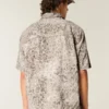Boxy Short-Sleeve Pocket Shirt