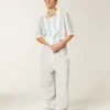 Boxy Short-Sleeve Sweater Polo