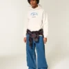 Boxy St. Anton Ski Graphic Hoodie Boxy St. Anton Ski Graphic Hoodie