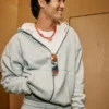 Boxy Thermal-Lined Zip-Up Hoodie Boxy Thermal-Lined Zip-Up Hoodie