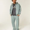 Boxy Thermal-Lined Zip-Up Hoodie Boxy Thermal-Lined Zip-Up Hoodie