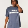 Boxy Witty Humor Tee Graphic Tee