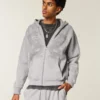 Boxy Zip-Up Double Snake Graphic Hoodie Boxy Zip-Up Double Snake Graphic Hoodie