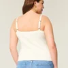 Button-Through Sweater Tank