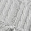 Cable-Knit Babydoll Sweater