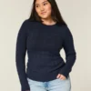 Cable-Knit Icon Crew Sweater