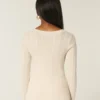 Cable-Knit Icon V-Neck Sweater