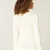 Cable-Knit Star Crew Sweater