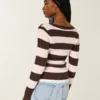 Cable-Knit V-Neck Icon Sweater