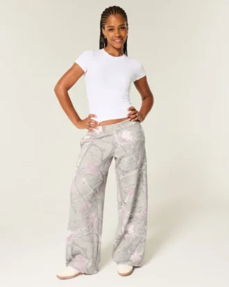 Camo Baggy Sweatpants