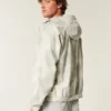 Camo Zip-Up Windbreaker Jacket