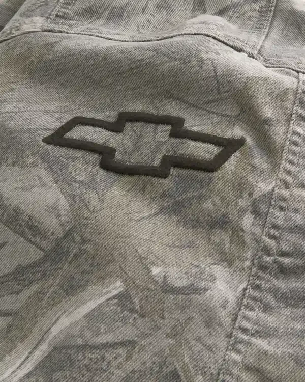 Chevrolet Graphic Camo Skater Jacket Chevrolet Graphic Camo Skater Jacket