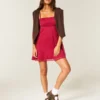 Chiffon Babydoll Mini Dress Chiffon Babydoll Mini Dress
