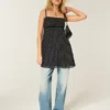 Chiffon Babydoll Mini Dress Chiffon Babydoll Mini Dress